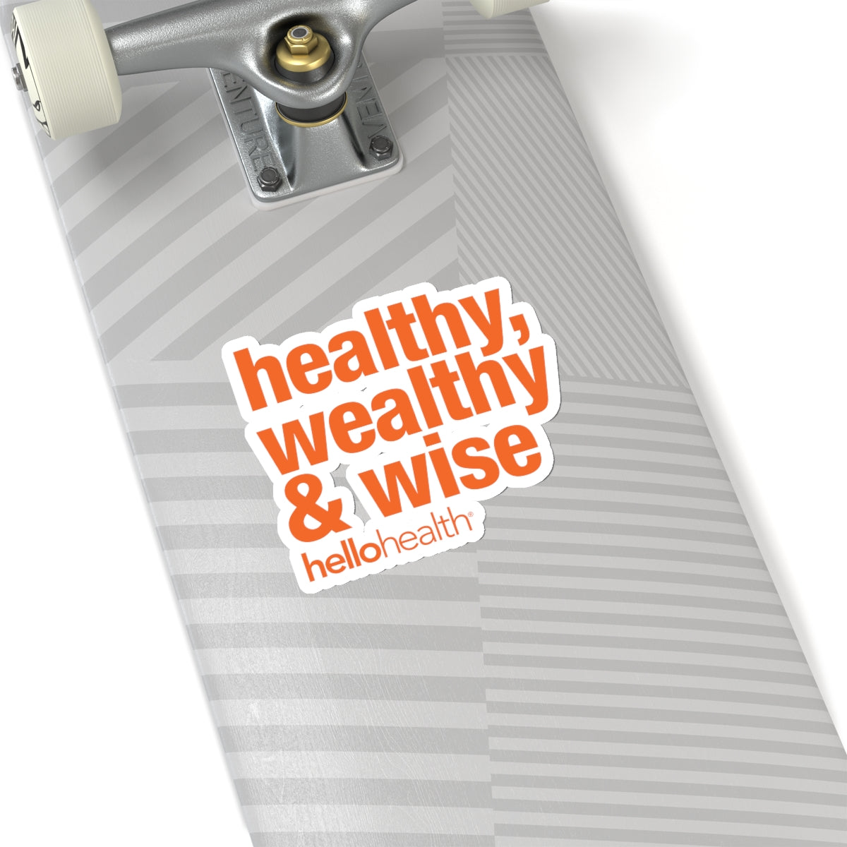 healthy, wealthy & wise Sticker