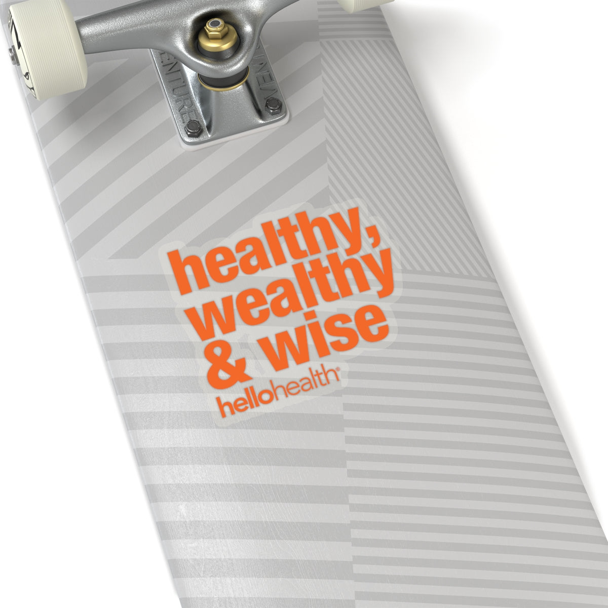healthy, wealthy & wise Sticker