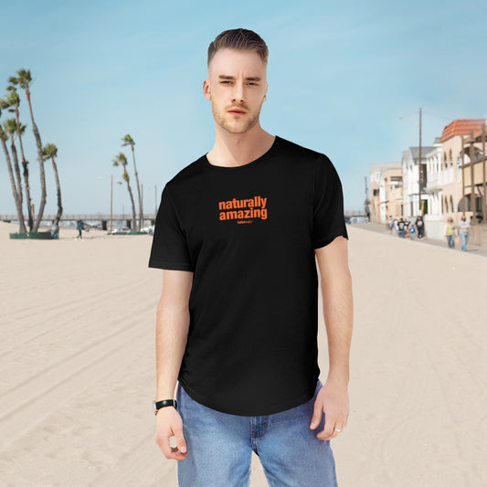 naturally amazing Jersey Curved Hem Tee