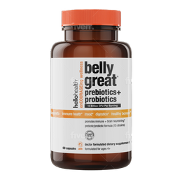 15-in-1 Pre-Probiotics + D3 + Methylfolate capsules - Belly Great