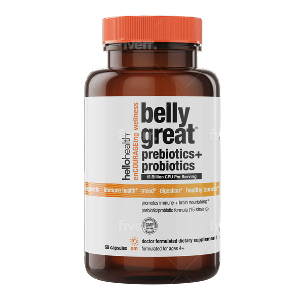 Belly Great Precise Probiotics + Organic Prebiotics
