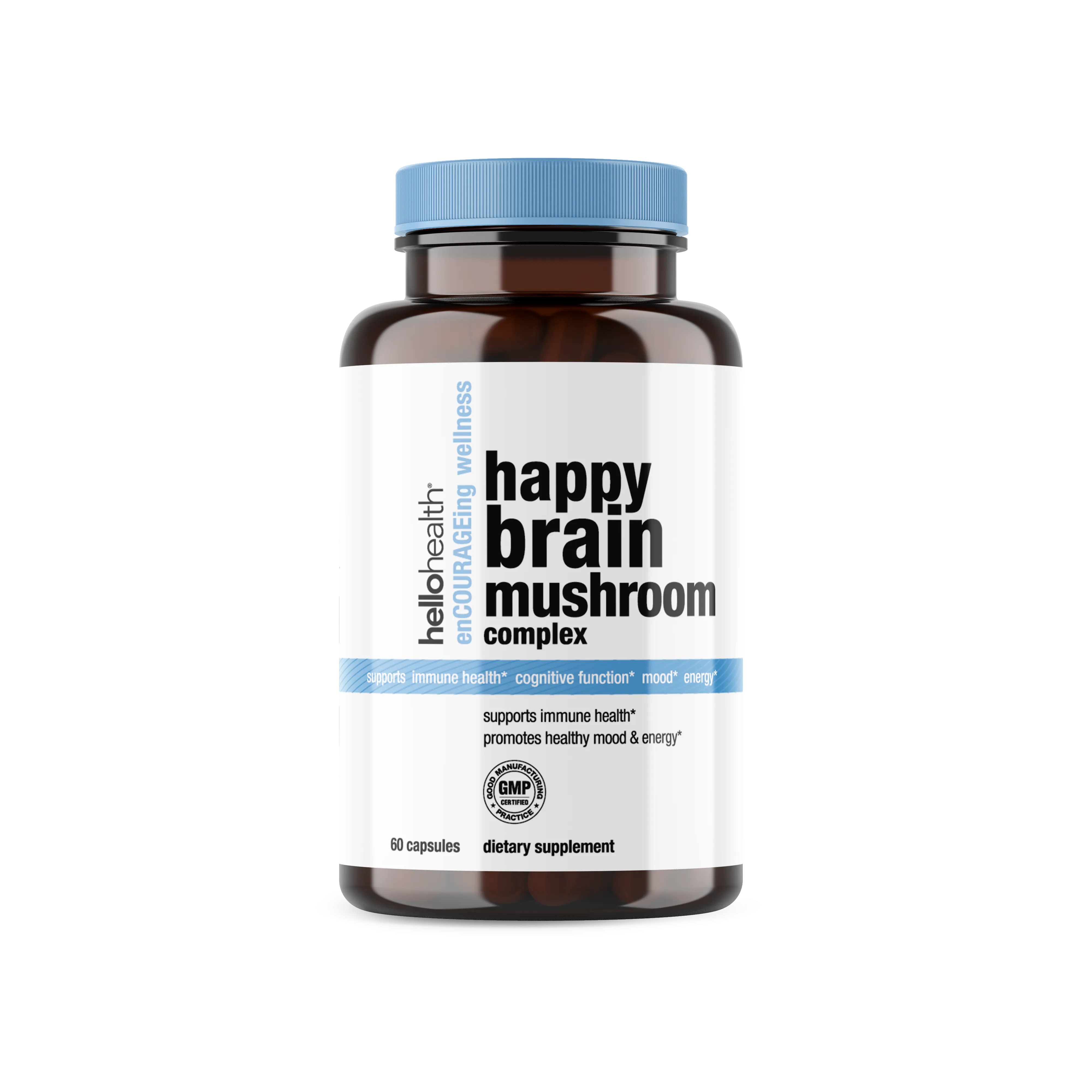 Hello Health 10-in-1 Mushroom Complex capsules