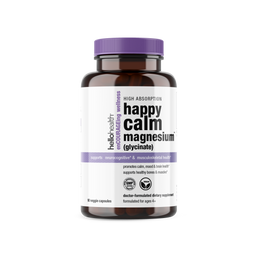 Happy Calm Magnesium Glycinate capsules