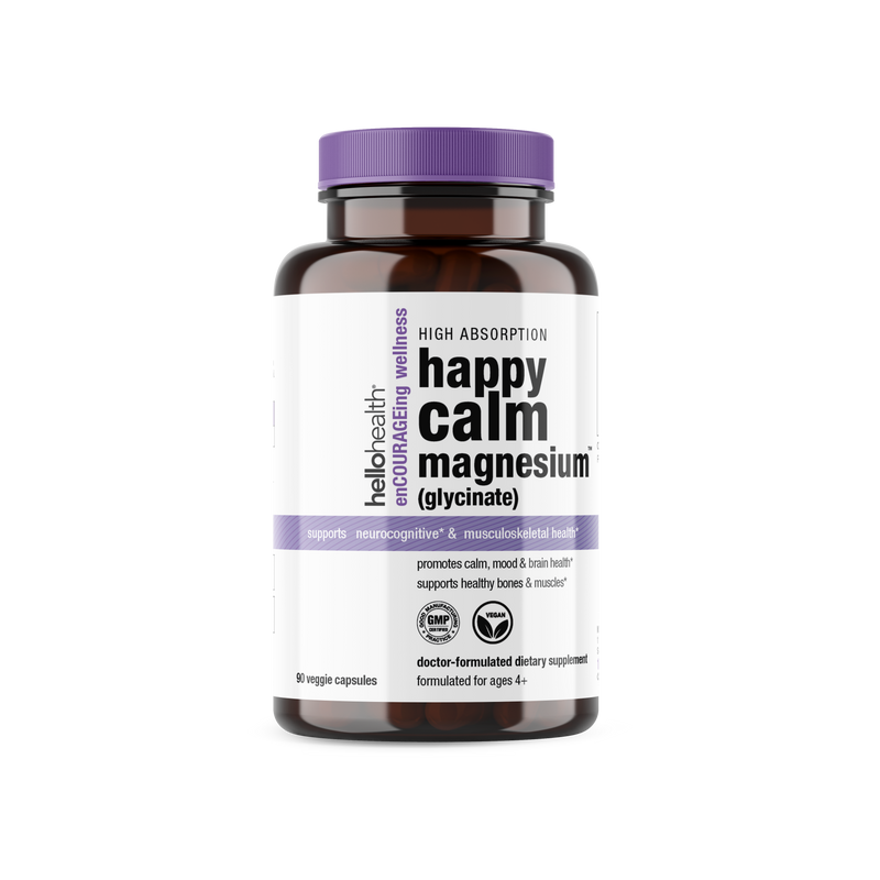 Hello Health Happy Calm Magnesium Glycinate capsules