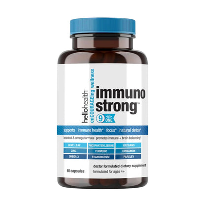 9-in-1 Immune Support Natural & Detox capsules