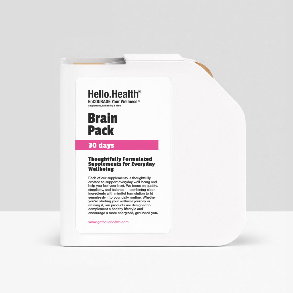 Brain Pack to Stabilize Stress and Support Cognition