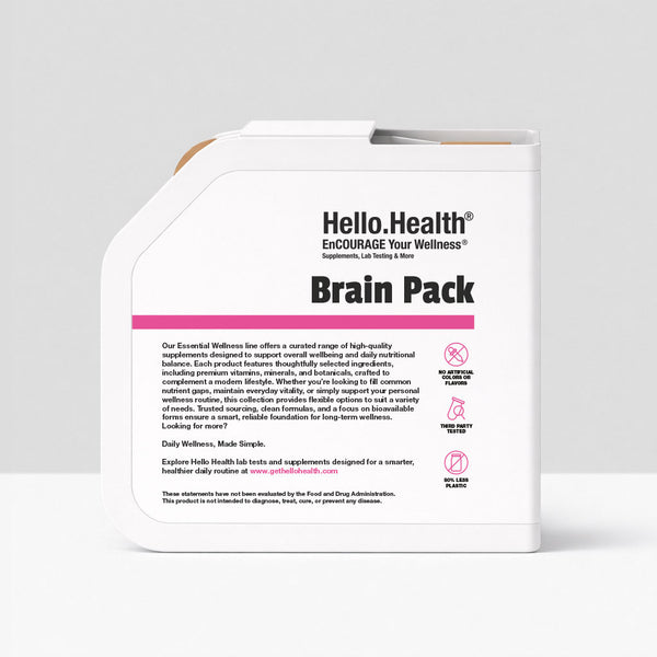 Brain Pack to Stabilize Stress and Support Cognition
