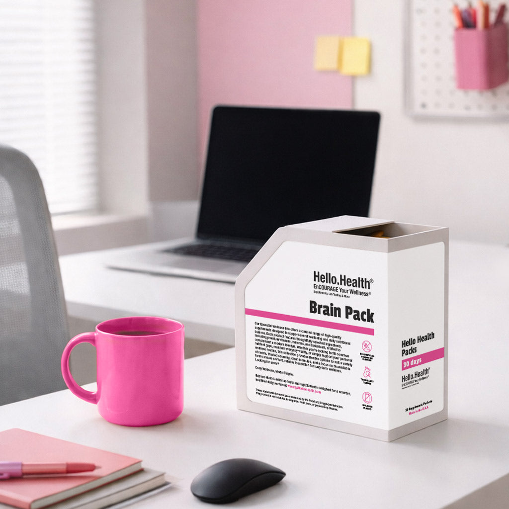 Brain Pack to Stabilize Stress and Support Cognition