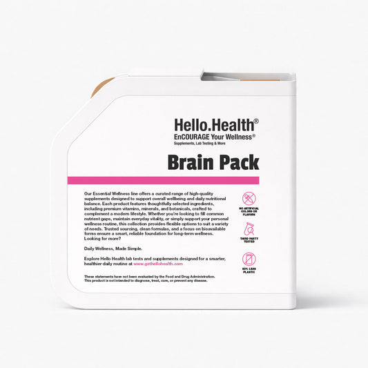 Brain Pack to Stabilize Stress and Support Cognition