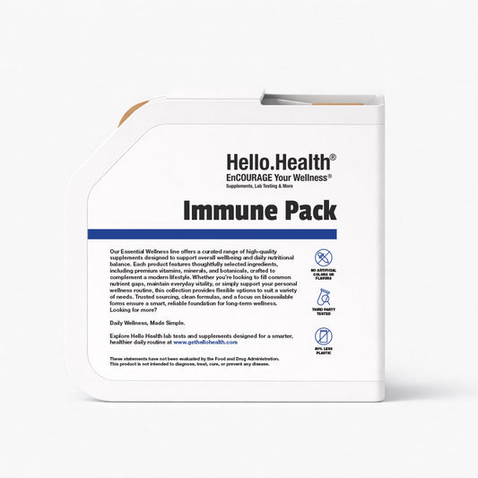 Immune Pack with Complete Probiotic, Vitamin C, D Complex, Mushroom Immune & Zinc