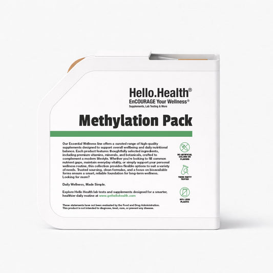 Methylation Pack with Methyl B-Complex, Trace Minerals, D Complex, NAC, Magnesium & Omega 3
