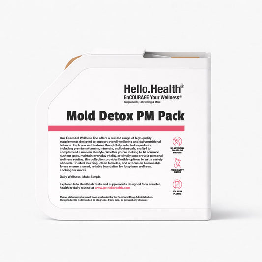 Mold Detox - PM - with Soothing Fiber, Triphala, Magnesium & Vitamin C