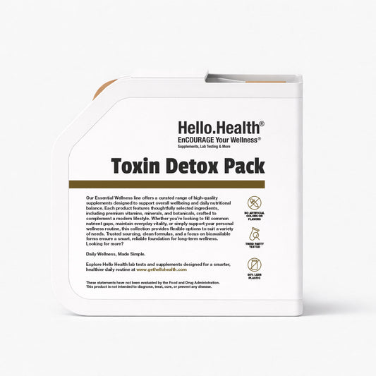 Environmental Toxin Detox Pack with NAC, Alpha Lipoic Acid, Milk Thistle, Soothing Fiber, Vitamin C & Trace Minerals
