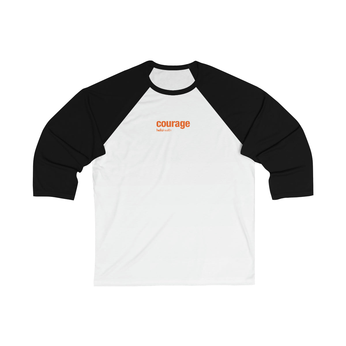 courage 3\4 Sleeve Baseball Tee