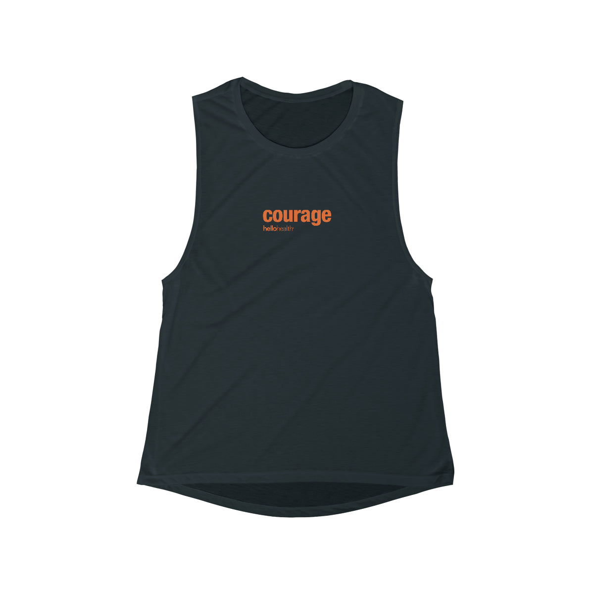 courage Women's Flowy Scoop Muscle Tank