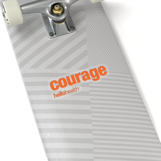 courage Sticker