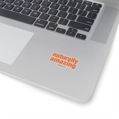 naturally amazing Sticker