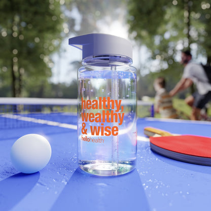healthy, wealthy & wise Water Bottle