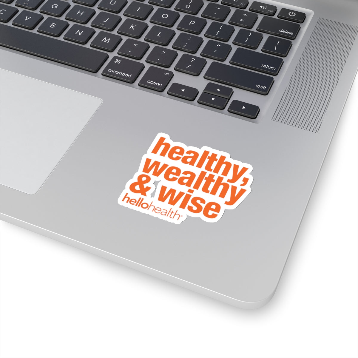 healthy, wealthy & wise Sticker