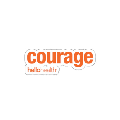 courage Sticker