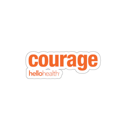 courage Sticker